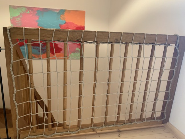 Kundenfoto von Fall Safety Net for Staircase Holes (Custom-Made) 