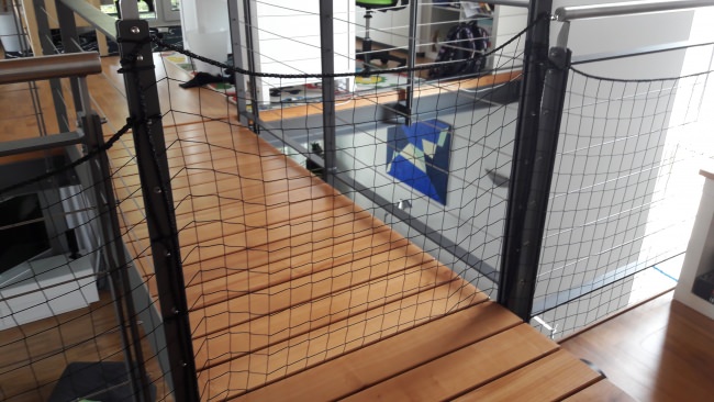 Kundenfoto von Schutznetz per m² (nach Maß) 1,5/50 mm 