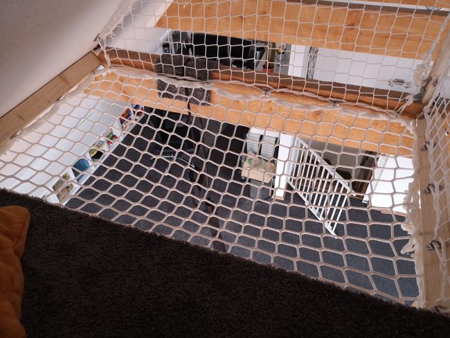 Kundenfoto von Fall Safety Net by the m² (Custom-Made), EN 1263 