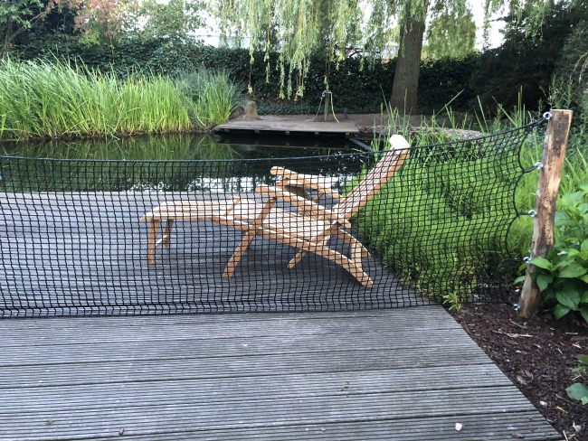 Kundenfoto von Kindergarten Safety Net by the m² (Custom-Made), Black 