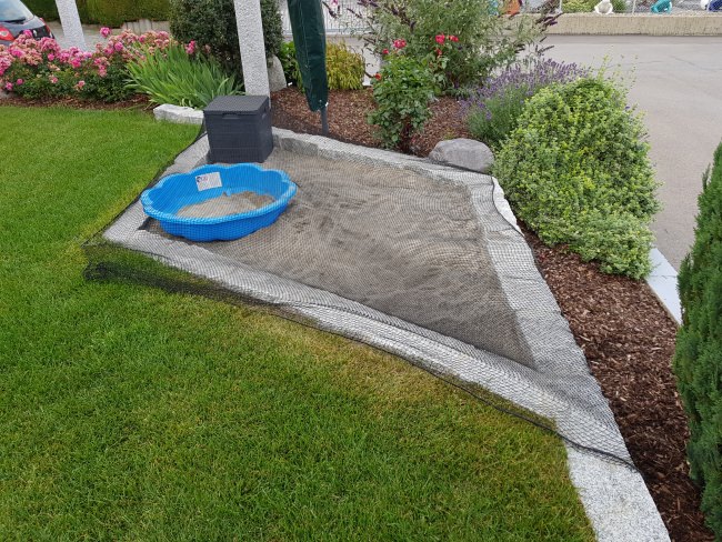 Kundenfoto von Schutznetz nach Maß (per m²) 1,0/20 mm 