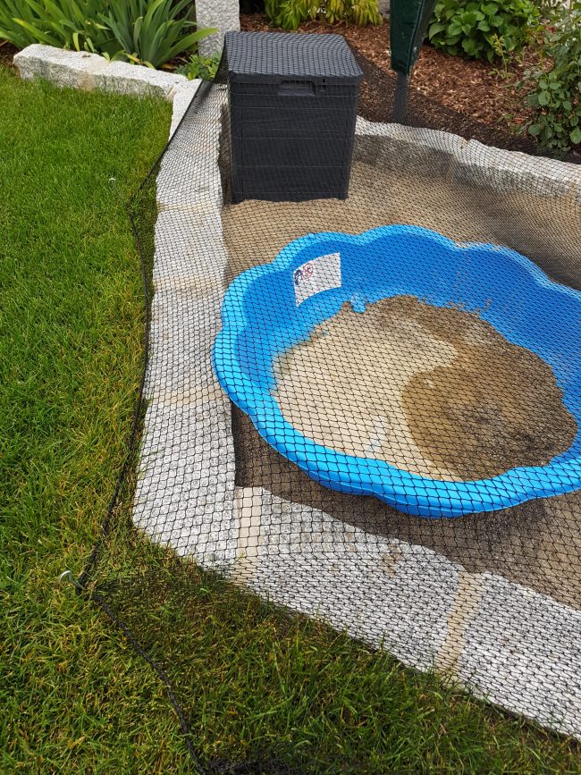 Kundenfoto von Schutznetz nach Maß (per m²) 1,0/20 mm 