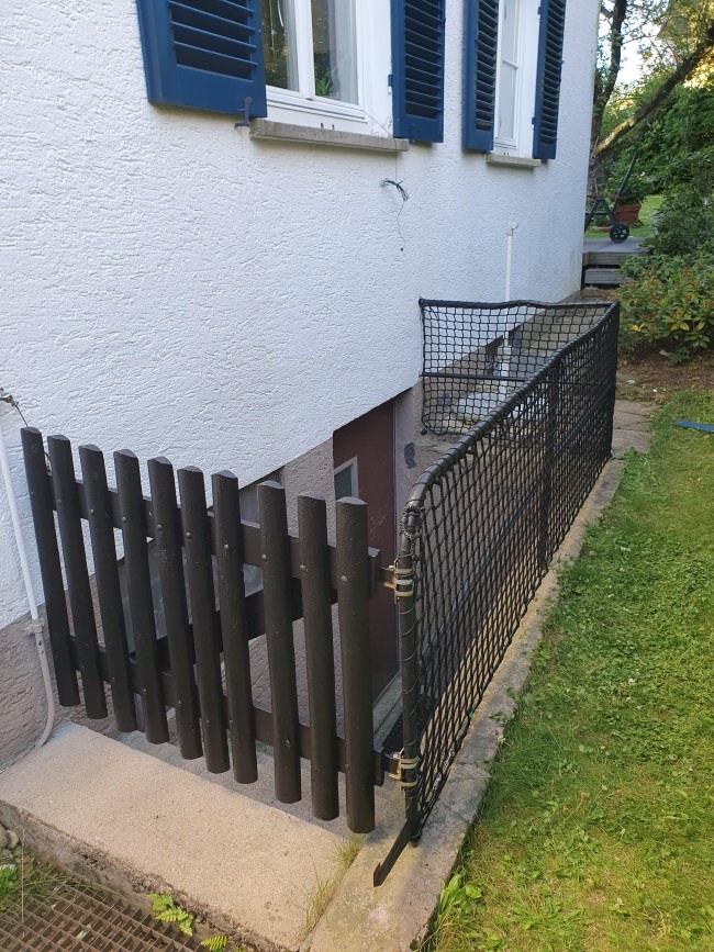 Kundenfoto von Kindergarten-Sicherungsnetz per m² (nach Maß) 