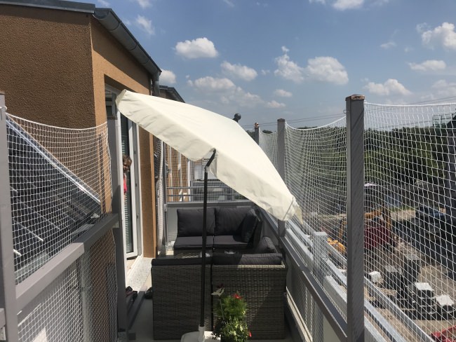 Kundenfoto von Cat Safety Net by the m² (Custom-Made) 