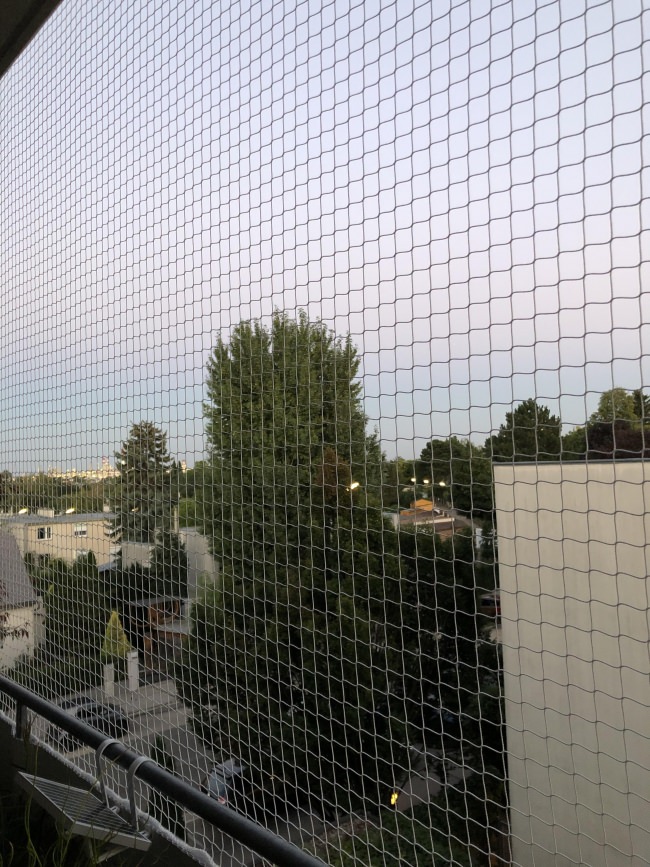 Kundenfoto von Sicherheitsnetz per m² (nach Maß) 1,5/30 mm 