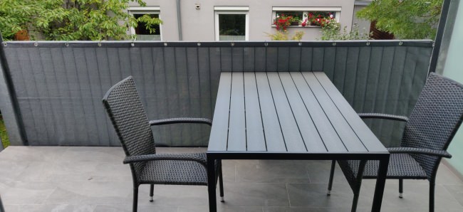 Kundenfoto von Opaque Screen Netting by the m² (Custom-Made) 