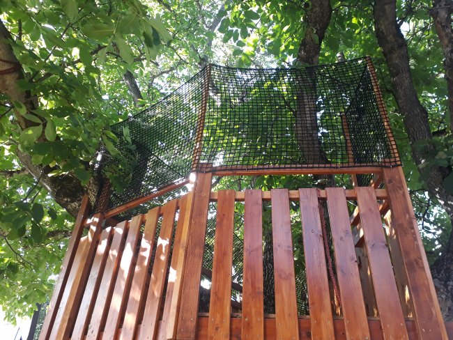 Kundenfoto von Kindergarten Safety Net by the m² (Custom-Made), Black 