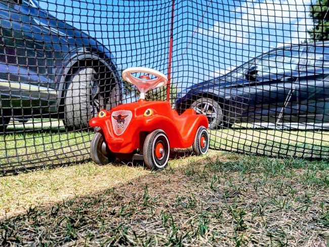 Kundenfoto von Kindergarten Safety Net by the m² (Custom-Made), Black 