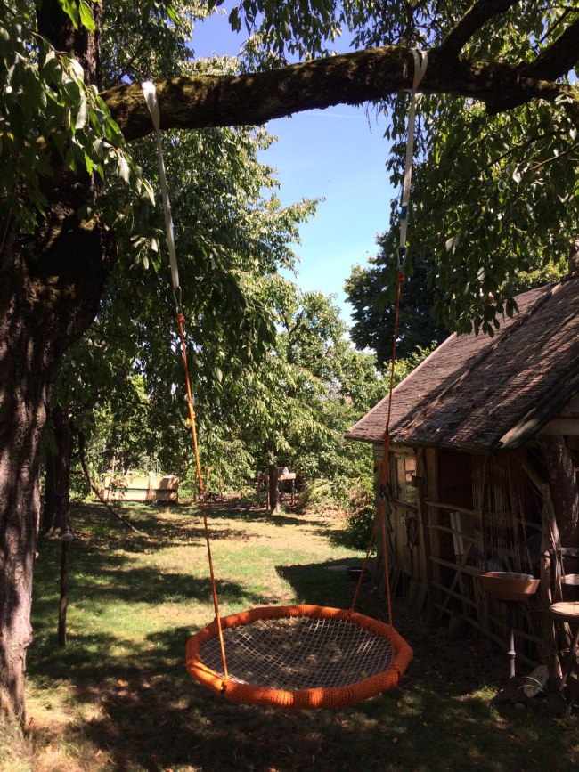 Kundenfoto von Custom-Made Securing Net (by the m²) 5.0/30 mm, Green 