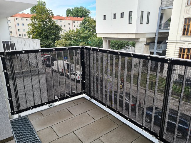 Kundenfoto von Windschutznetz nach Maß für Heim, Garten und Sport 