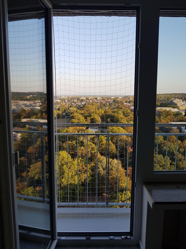 Kundenfoto von Taubenschutznetz per m² (nach Maß) 