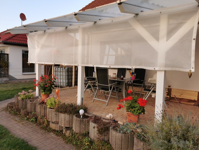 Kundenfoto von Privacy Netting - 50% - by the m² (Custom-Made) 