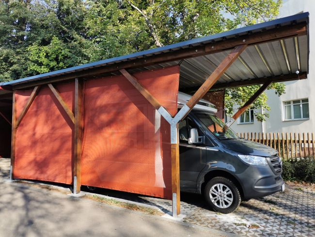 Kundenfoto von Windschutznetz nach Maß für Heim, Garten und Sport 