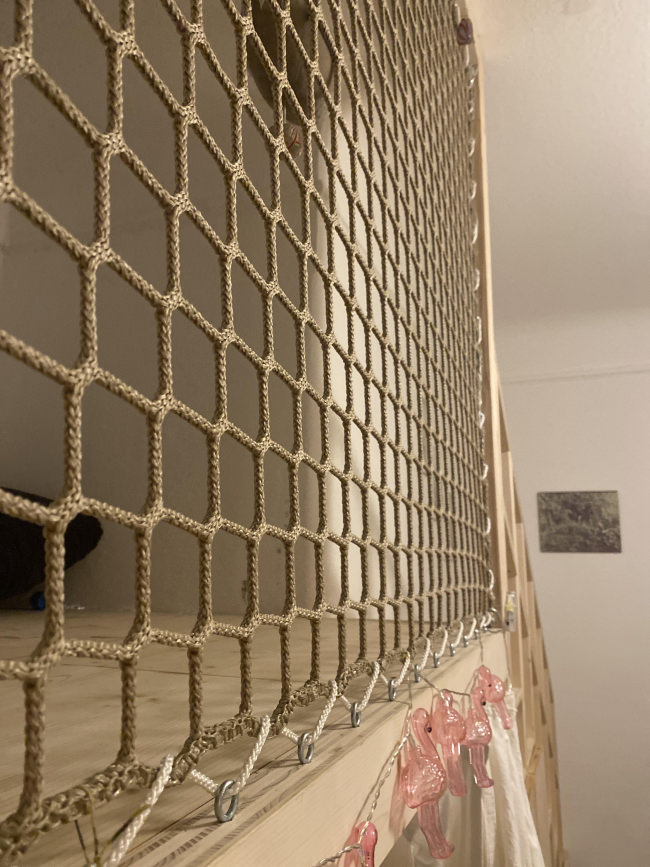 Kundenfoto von Kindergarten-Sicherungsnetz per m² (nach Maß) 