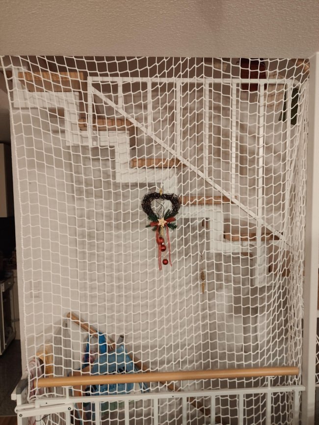 Kundenfoto von Stairway Safety Net by the m² 