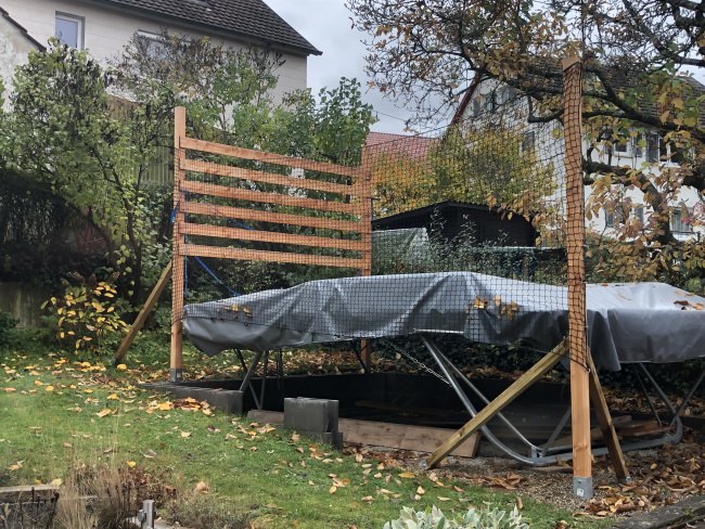 Kundenfoto von Sicherheitsnetz per m² (nach Maß) 2,3/45 mm 