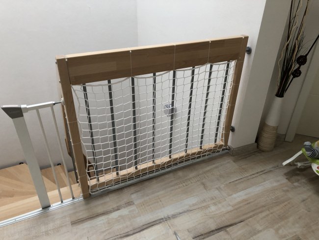 Kundenfoto von Staircase Safety Net by the m² (Made to Measure) 