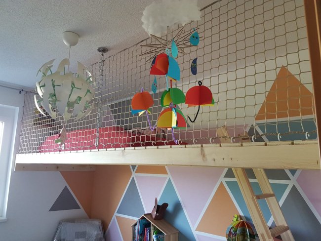 Kundenfoto von Loft Safety Net by the m² (Custom-Made) 