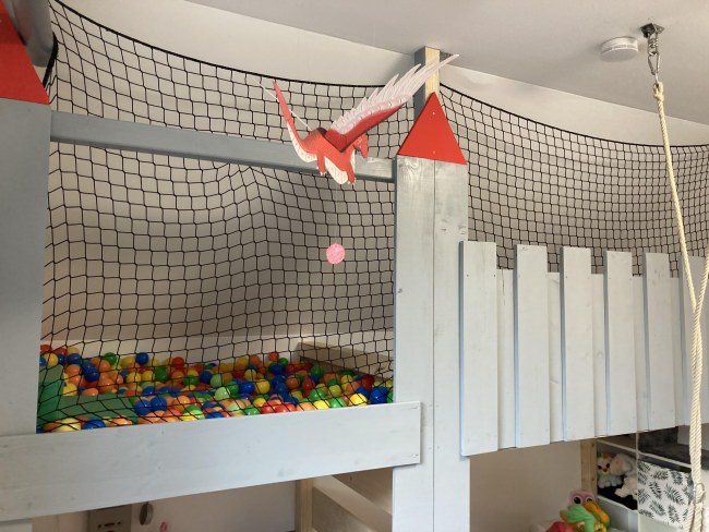 Kundenfoto von Sicherheitsnetz per m² (nach Maß) 