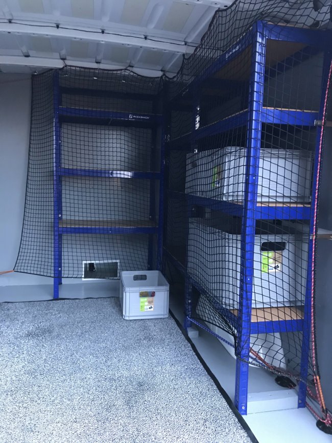 Kundenfoto von Trailer Cover Net by the m² (Custom-Made), Black 