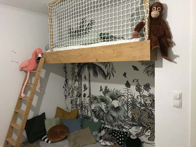 Kundenfoto von Kindergarten-Sicherungsnetz per m² (nach Maß) 