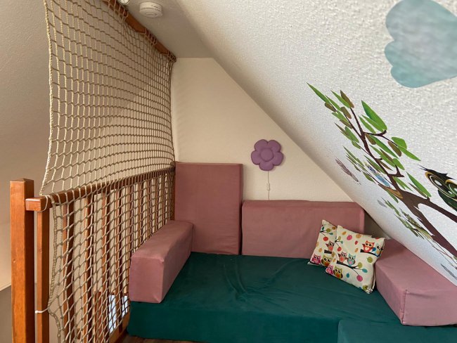 Kundenfoto von Kindergarten-Sicherungsnetz per m² (nach Maß) 