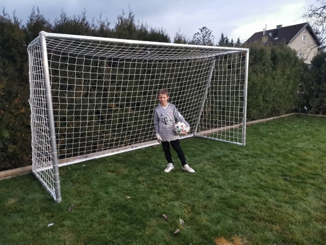 Kundenfoto von Customized Soccer Goal Net 