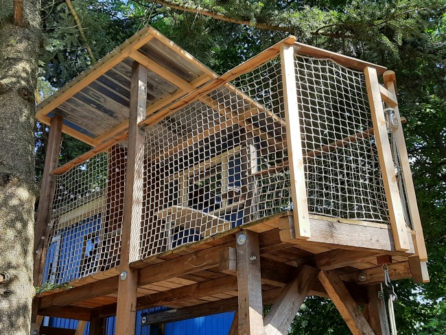 Kundenfoto von Staircase Safety Net by the m² (Made to Measure) 