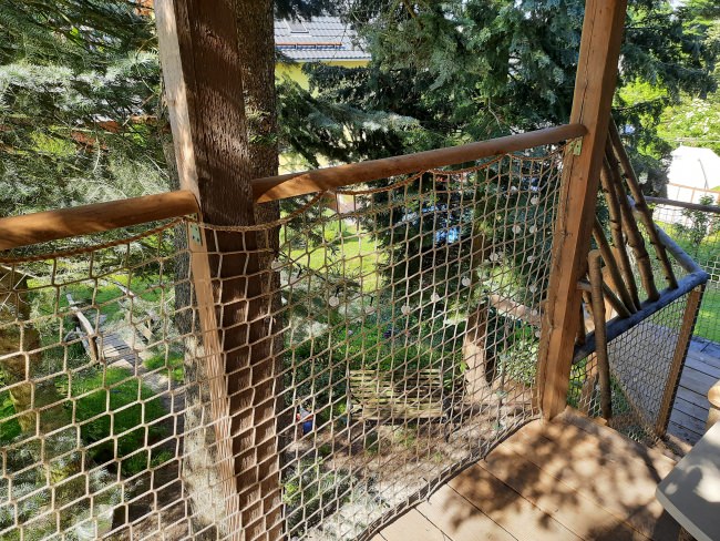 Kundenfoto von Staircase Safety Net by the m² (Made to Measure) 