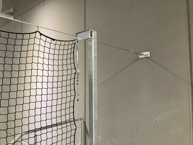 Kundenfoto von Pallet Rack Safety Net by the m² (Made to Measure) 