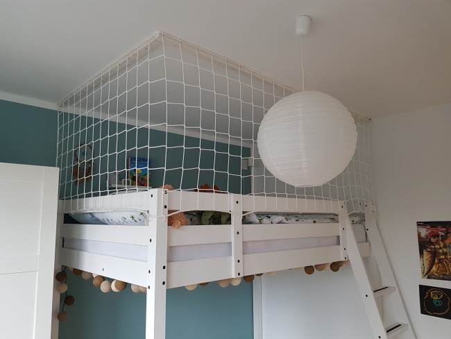 Kundenfoto von Sicherheitsnetz per m² (nach Maß) 