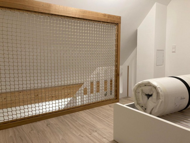 Kundenfoto von Kindergarten-Sicherungsnetz per m² (nach Maß) 