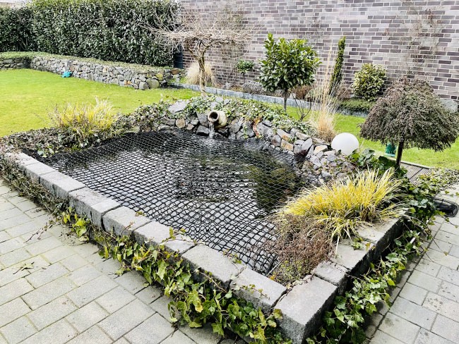 Kundenfoto von Pond Cover Net (Fall Safety Net), Made to Measure 