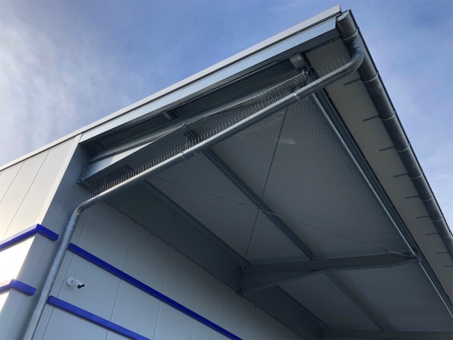 Kundenfoto von Taubenschutznetz per m² (nach Maß) 