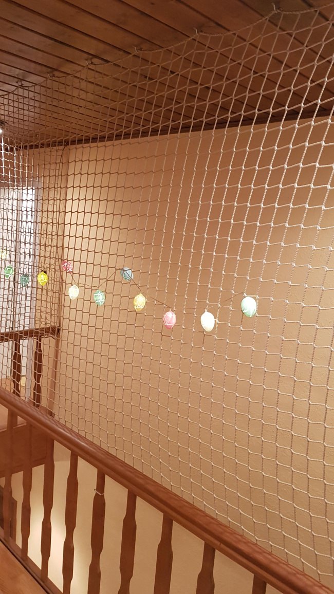 Kundenfoto von Staircase Safety Net by the m² (Made to Measure) 