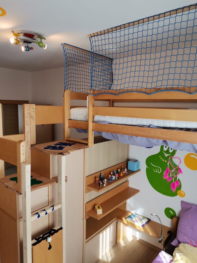 Kundenfoto von Sicherheitsnetz per m² (nach Maß) 2,3/45 mm 