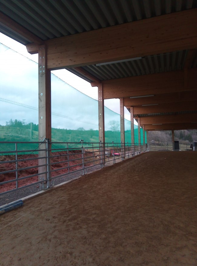 Kundenfoto von Scaffolding Protection Fabric 3.07 x 100.00 m 