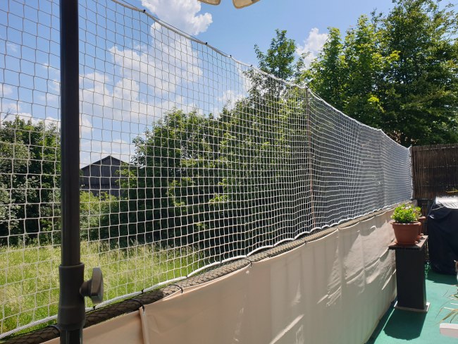 Kundenfoto von Cat Safety Net by the m² (Custom-Made) 