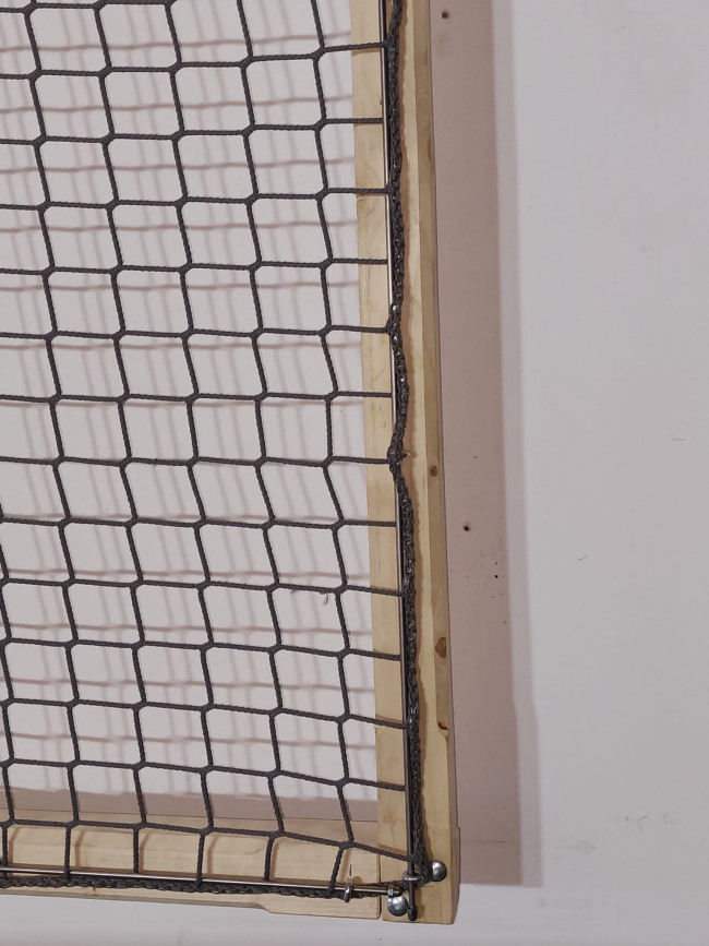 Kundenfoto von Edelstahl-Befestigungssystem Ø 5 mm für Netze 