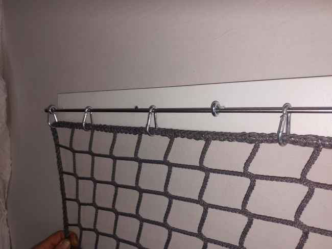 Kundenfoto von Edelstahl-Befestigungssystem Ø 5 mm für Netze 