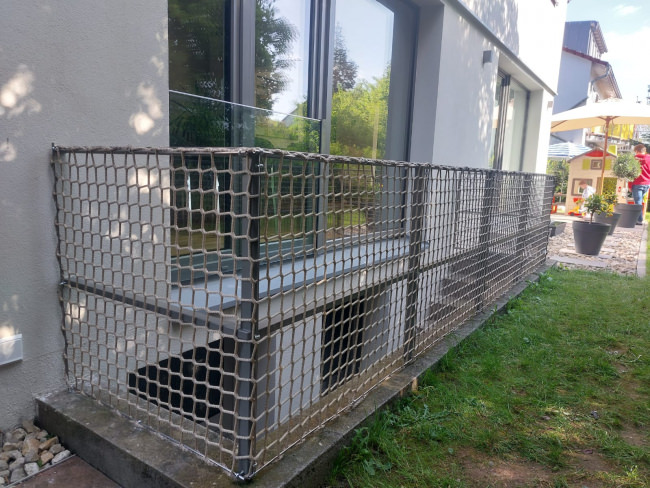 Kundenfoto von Edelstahl-Befestigungssystem Ø 5 mm für Netze 