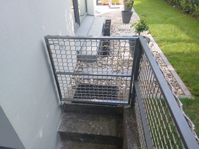 Kundenfoto von Edelstahl-Befestigungssystem Ø 5 mm für Netze 