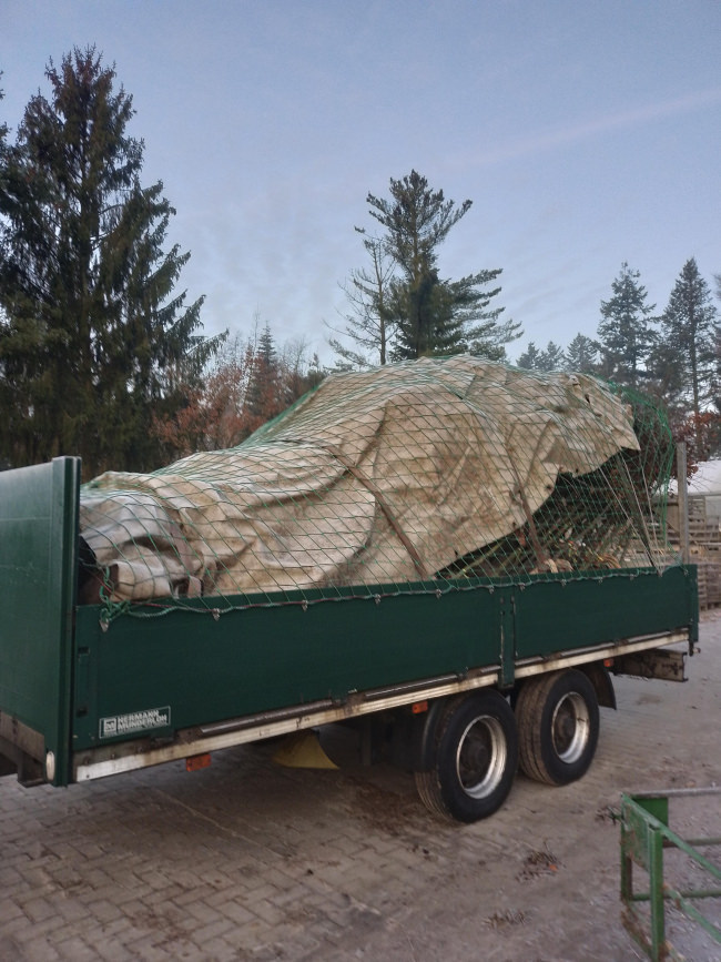Kundenfoto von Containernetz 3,5 x 7 m DEKRA geprüft 