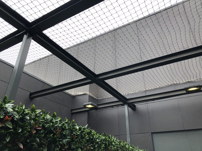 Kundenfoto von Rack Guard Safety Net Custom-Made (by the m²) 