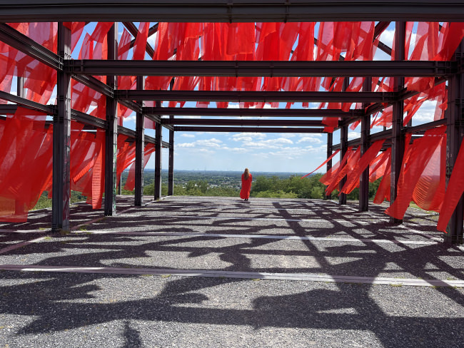 Kundenfoto von Luftdurchlässige Plane per m² (nach Maß) 