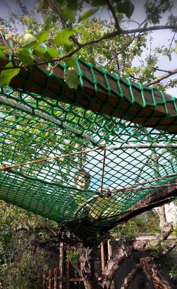 Kundenfoto von Fall Safety Net by the m² (Custom-Made), EN 1263 