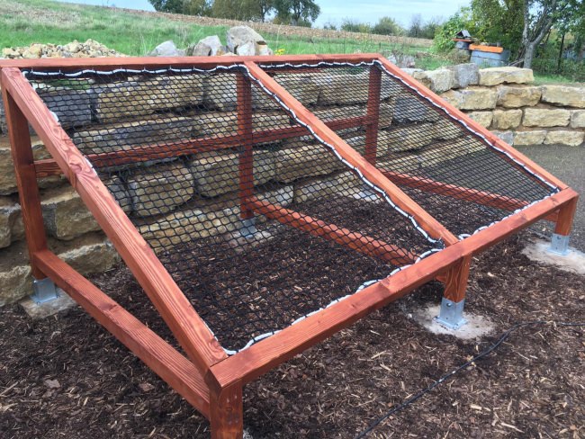 Kundenfoto von Fall Safety Net by the m² (Custom-Made), EN 1263 