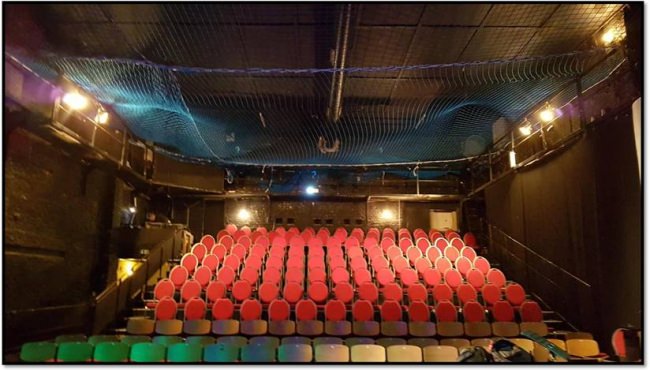 Kundenfoto von Bauschutznetz DIN EN 1263-1 per m² (nach Maß) 