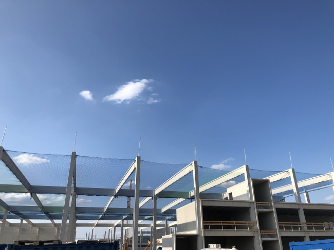 Kundenfoto von Fall Safety Net 7.50 x 15.00 m pursuant to EN Standard 1263-1 