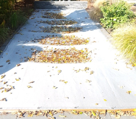 Kundenfoto von Leaf Protection Fabric by the m² (Made to Measure) 